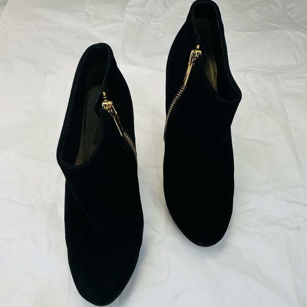 Michael Kors Black Heeled Boots - Picture 9 of 9